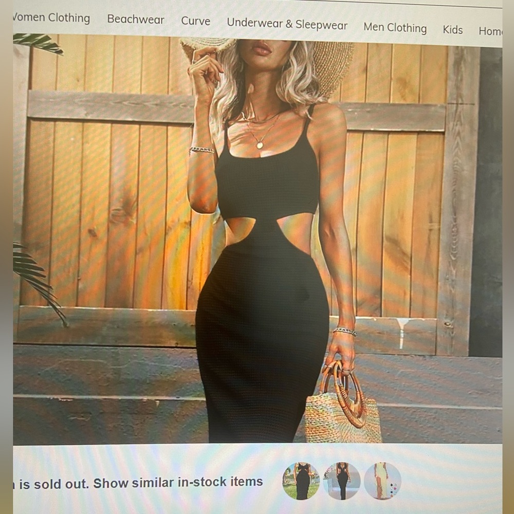 Black SHEIN Dress